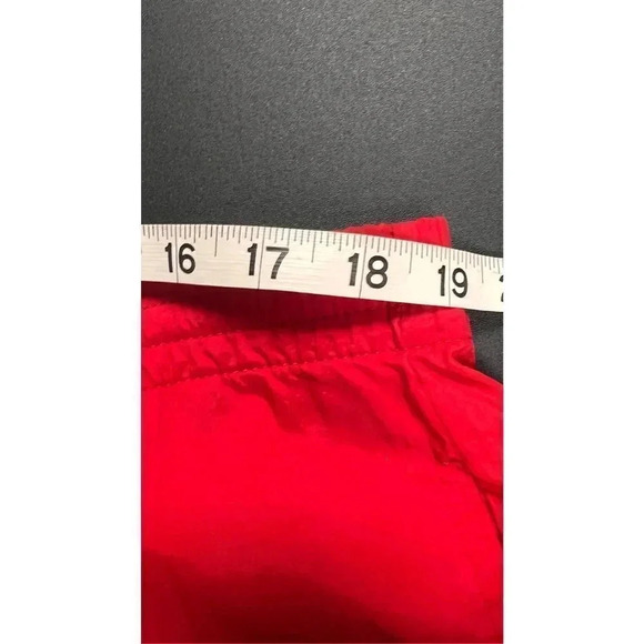 Vintage Mens Adventure Team Marlboro Nylon Drawstring Track Pants Red Size Large - Picture 8 of 12